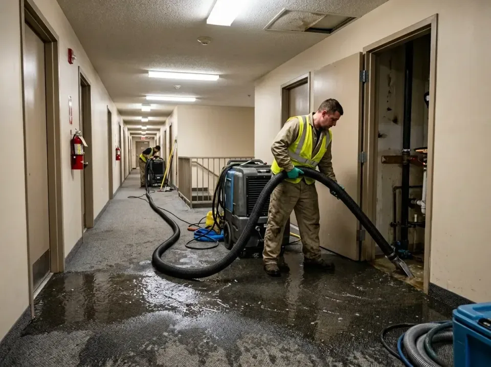 multi-unit-apartment-hallway-f-005 — frequently asked questions, Emergency Burst Pipe Water Extraction & Removal in Cumberla…
